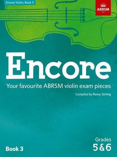 Cover image for Encore - Violin Book 3 (Grades 5 & 6)