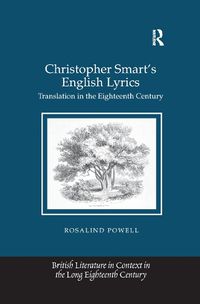 Cover image for Christopher Smart's English Lyrics: Translation in the Eighteenth Century