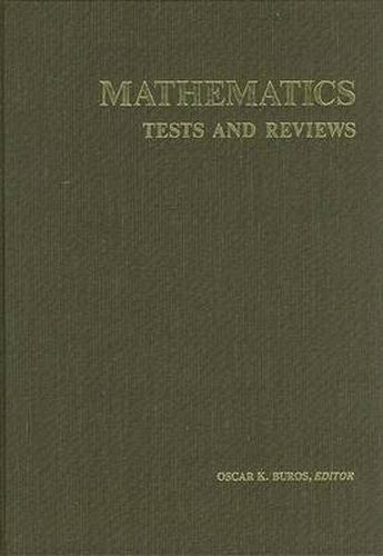 Mathematics Tests and Reviews