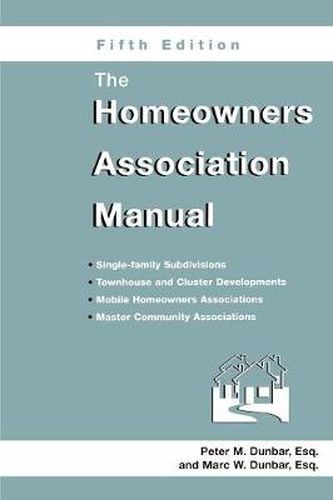 Cover image for The Homeowners Association Manual