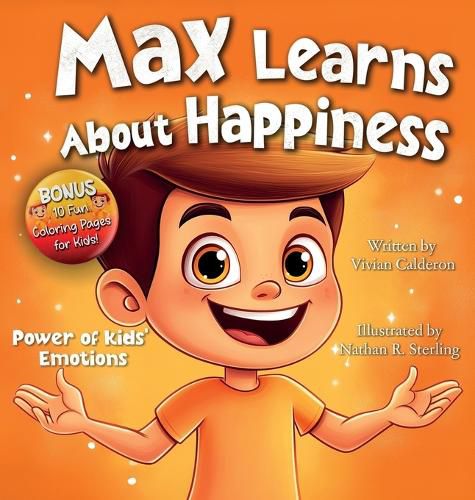 Cover image for Max Learns About Happiness