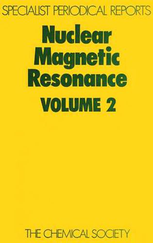 Cover image for Nuclear Magnetic Resonance: Volume 2