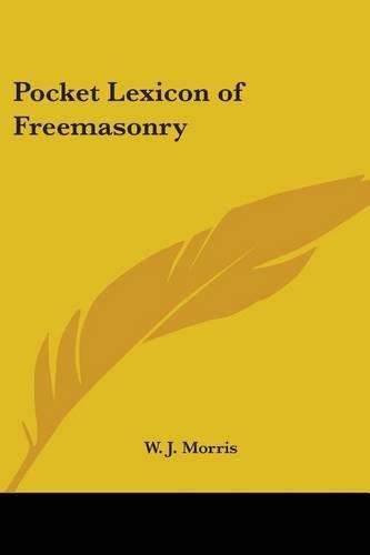 Cover image for Pocket Lexicon of Freemasonry