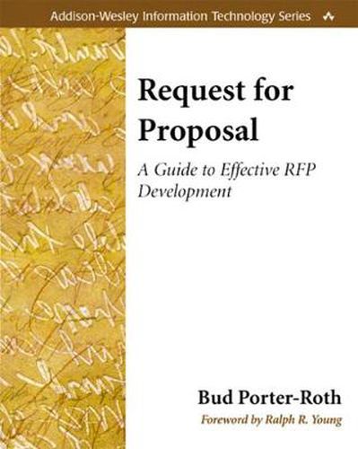 Cover image for Request for Proposal: A Guide to Effective RFP Development