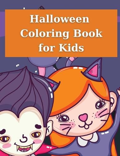 Cover image for Halloween Coloring Book for Kids: Skary Drawings for Fun 43 Pages Coloring Book for Kids