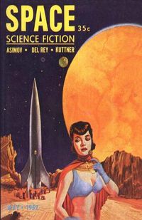 Cover image for Space Science Fiction, May 1952