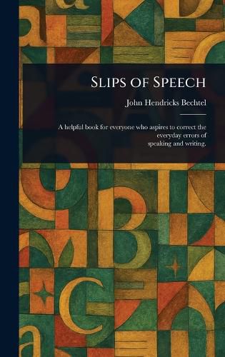 Cover image for Slips of Speech
