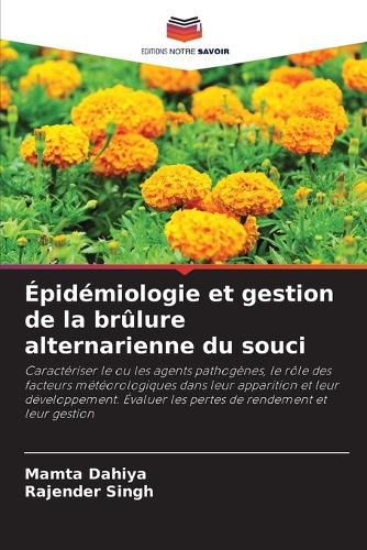 Cover image for Epidemiologie et gestion de la brulure alternarienne du souci