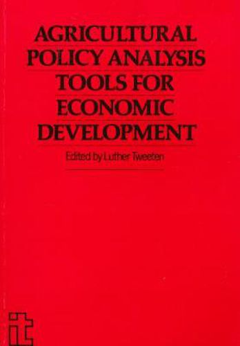 Cover image for Agricultural Policy Analysis Tools for Economic Development