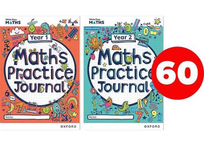 Cover image for White Rose Maths Practice Journals Key Stage 1 Easy Buy Pack