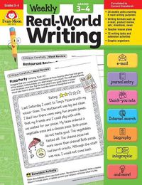 Cover image for Weekly Real-World Writing, Grades 3-4