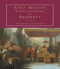 Cover image for Early Modern Conceptions of Property