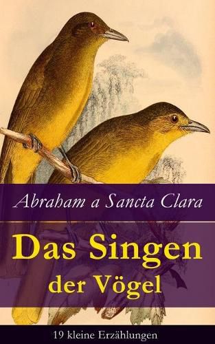 Cover image for Das Singen der V gel: 19 kleine Erz hlungen