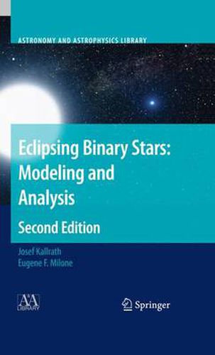 Cover image for Eclipsing Binary Stars: Modeling and Analysis
