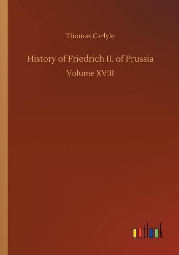 Cover image for History of Friedrich II. of Prussia