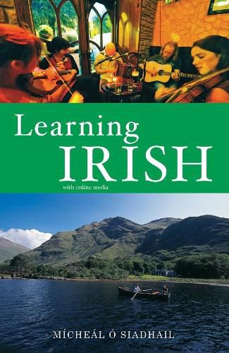 Cover image for Learning Irish: Text with Online Media