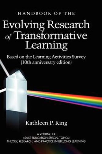 Cover image for The Handbook of the Evolving Research of Transformative Learning Based on the Learning Activities Survey )