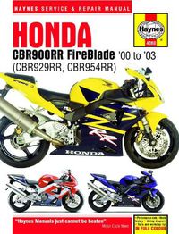 Cover image for Honda CBR900RR Fireblade