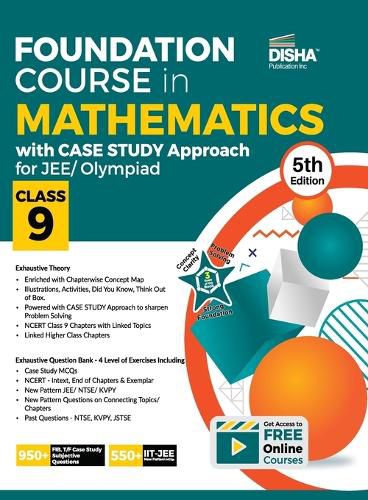 Cover image for Foundation Course in Mathematics with Case Study Approach for Jee/ Olympiad Class 95th Edition