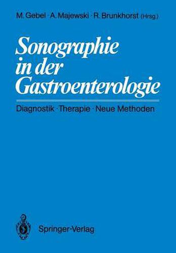 Cover image for Sonographie in der Gastroenterologie