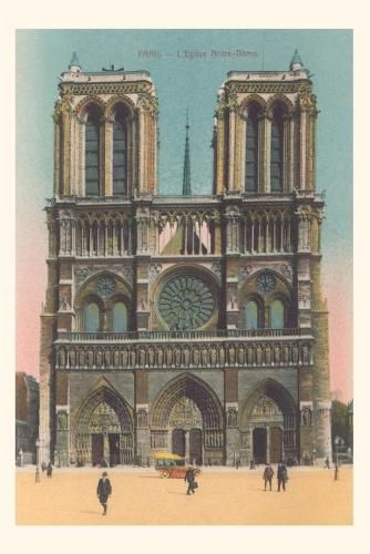 Cover image for Vintage Journal Paris - L'Eglise Notre Dame