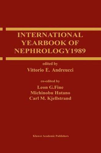 Cover image for International Yearbook of Nephrology 1989