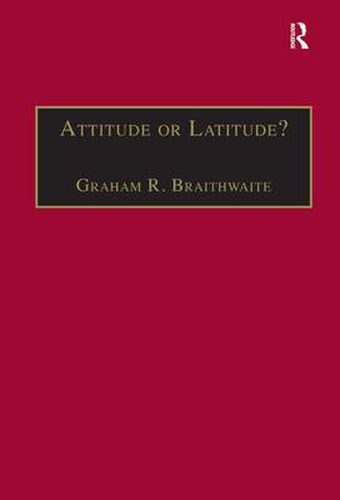 Cover image for Attitude or Latitude?: Australian Aviation Safety