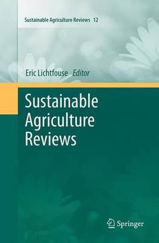 Cover image for Sustainable Agriculture Reviews