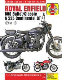 Cover image for Royal Enfield Bullet and Continental GT Service & Repair Manual (2009 to 2018)