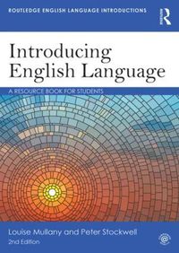 Cover image for Introducing English Language: A Resource Book for Students