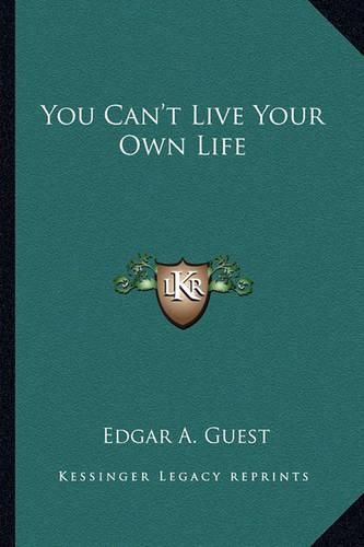 Cover image for You Can't Live Your Own Life