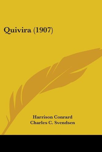 Cover image for Quivira (1907)