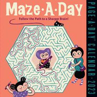 Cover image for Maze-A-Day Page-A-Day Calendar 2023