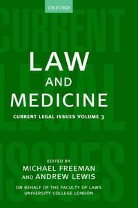 Cover image for Law and Medicine