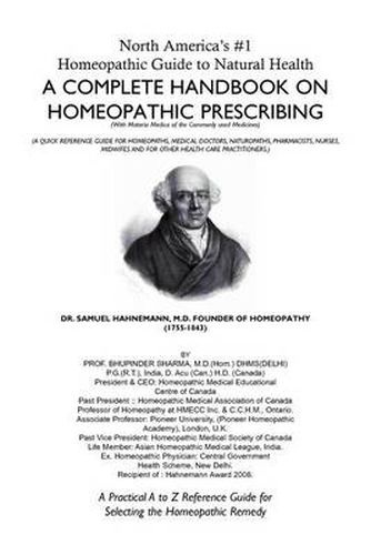 Cover image for North America's #1 Homeopathic Guide to Natural Health: A Complete Handbook on Homeopathic Prescribing