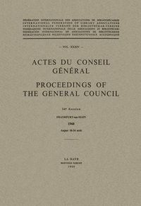 Cover image for Actes du Conseil General / Proceedings of the General Council