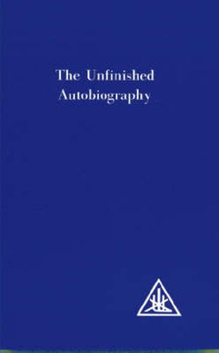 The Unfinished Autobiography