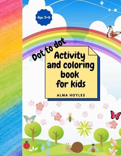 Cover image for DOT TO DOT Activity and coloring book for kids