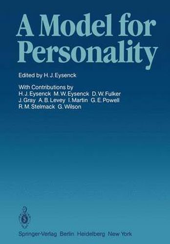 Cover image for A Model for Personality