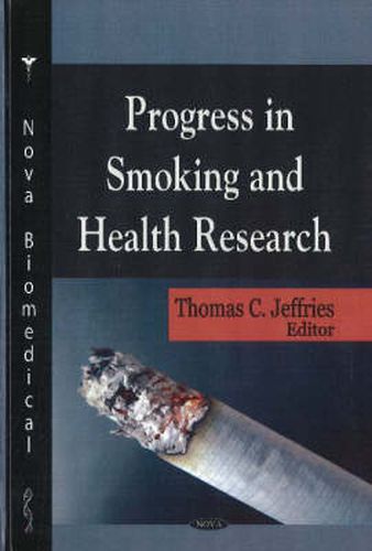 Cover image for Progress in Smoking & Health Research