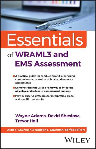 Cover image for Essentials of WRAML3 and EMS Assessment