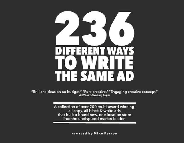 Cover image for 236 Different Ways to Write the Same Ad