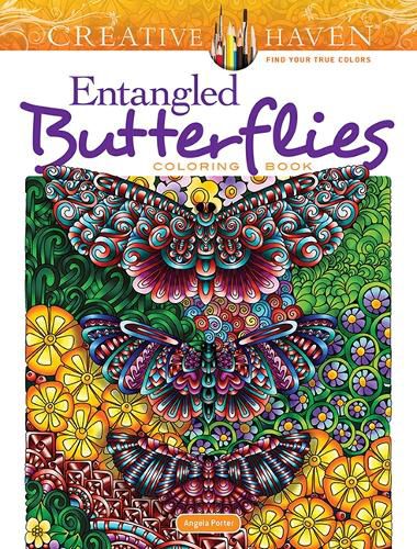 Cover image for Creative Haven Entangled Butterflies Coloring Book