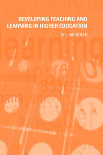 Cover image for Developing Teaching and Learning in Higher Education