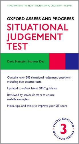 Cover image for Oxford Assess and Progress: Situational Judgement Test