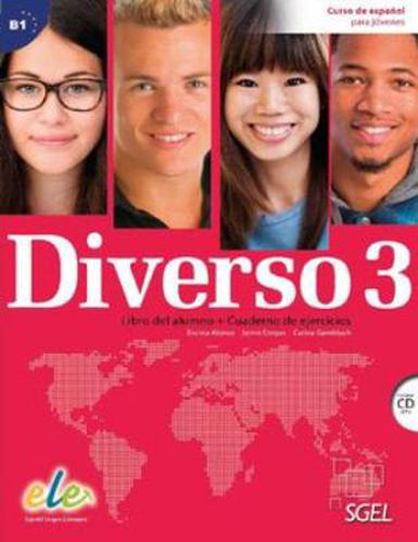 Cover image for Diverso 3 : Student and Exercises: Curso de Espanol para Jovenes