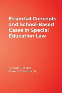 Cover image for Essential Concepts and School-Based Cases in Special Education Law