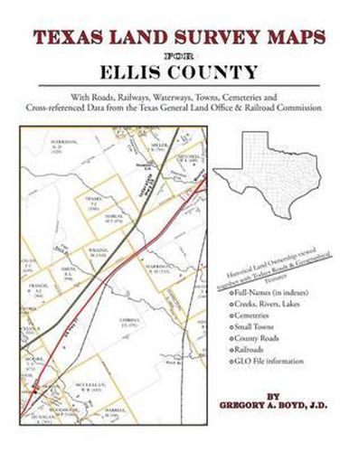 Texas Land Survey Maps for Ellis County