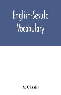 Cover image for English-Sesuto vocabulary