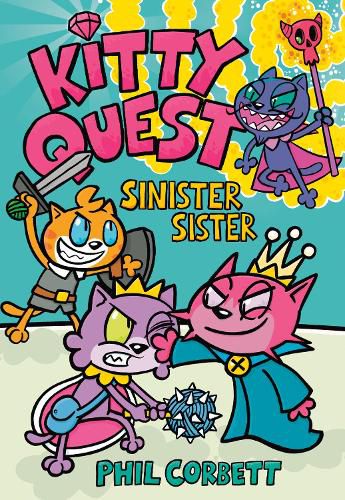 Cover image for Kitty Quest: Sinister Sister: A Graphic Novel